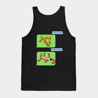 Send Newts Plz Tank Top